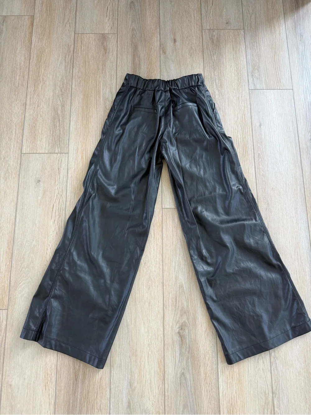 LBLC The Label Black Faux Leather pants